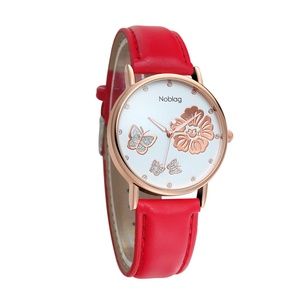 noblag mademoiselle women's watch Red Strap
